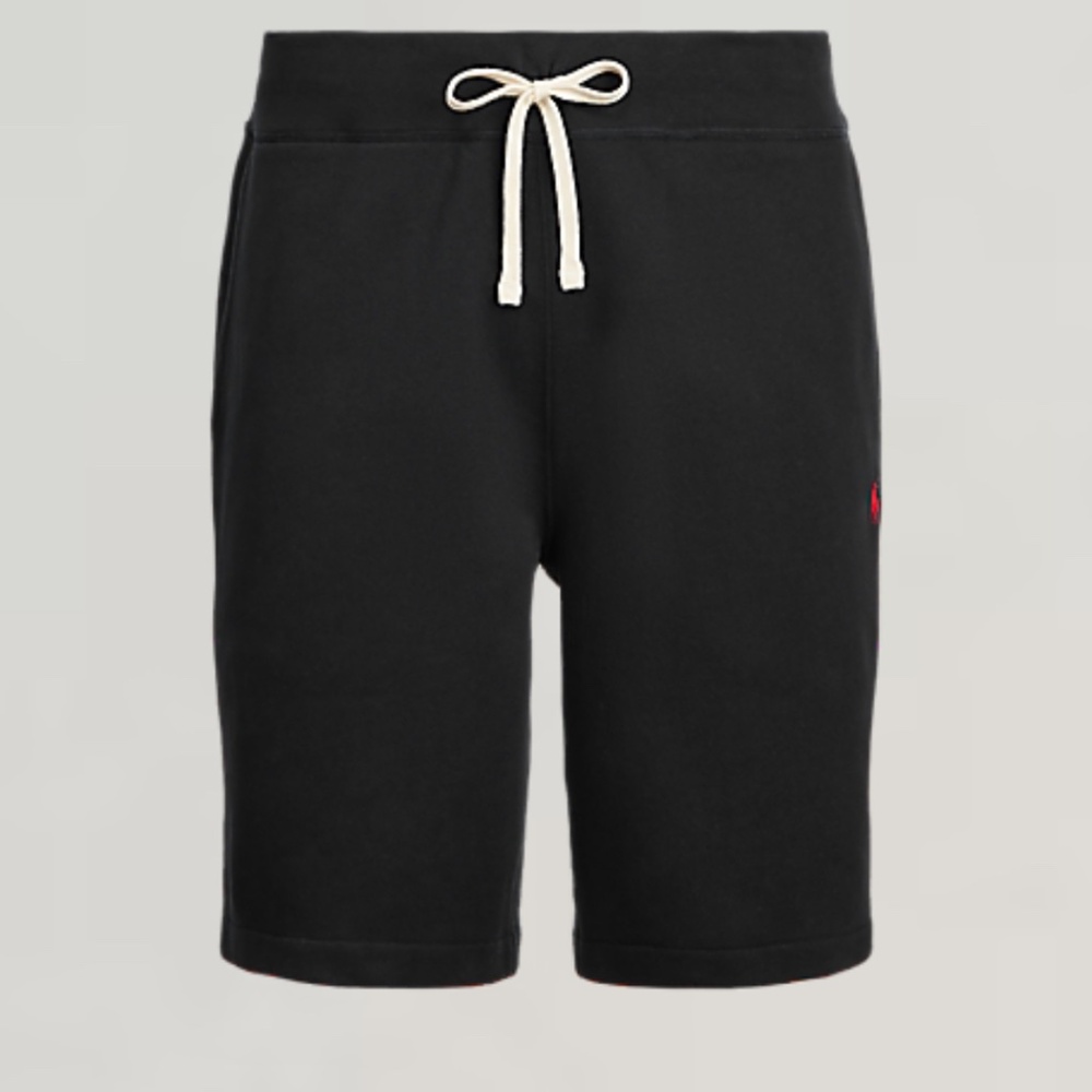 POLO RALPH LAUREN 9.5-Inch THE RL FLEECE SHORT - MEDIUM BLACK